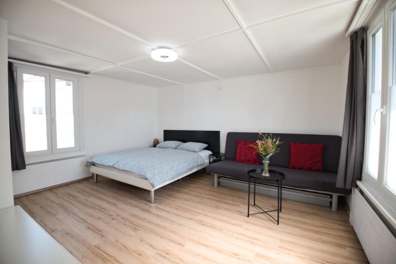 Lake Getaway Apartment With Private Entrance, Right On The Lake Constance Cycle Path, Barbecue Area, Free Wifi, Netflix And Free Bikes Salmsach Eksteriør billede